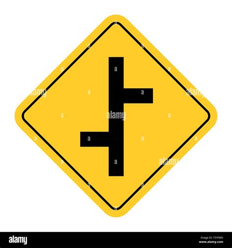 Traffic Merge Sign Hi Res Stock Photography And Images Alamy