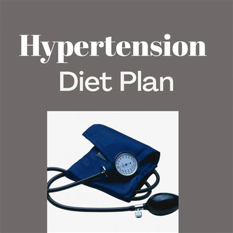 Hypertension Diet