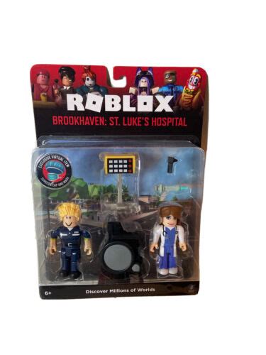 Roblox Brookhaven St Lukes Hospital Figure Pack Brand New Ebay