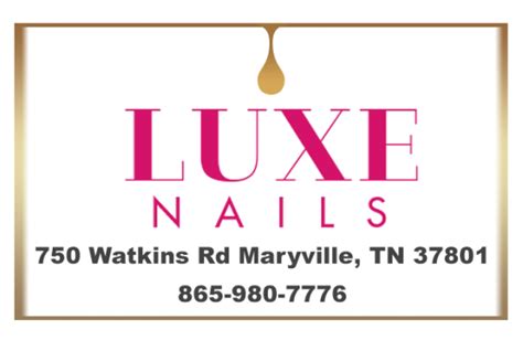 Booking | Nails salon 37801 | LUXE NAILS | Maryville, TN 37801