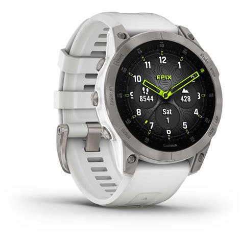 Garmin Epix Sapphire Gen Gps Smartwatch Schneewei Titan Bike