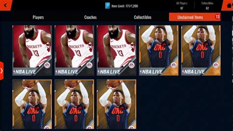 Variety Pack Opening In Nba Live Mobile Nba Live Mobile Ep Youtube