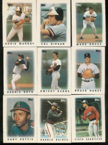 1986 TOPPS MINI LEADERS BASEBALL COMPLETE SET 1 77 EBay