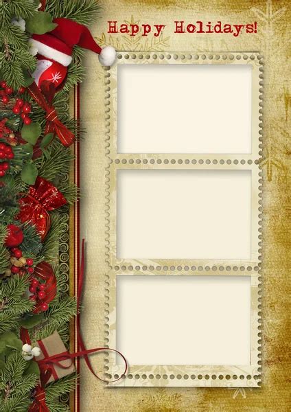 Vintage Christmas Background Stock Photo By ©chiffa 60536999