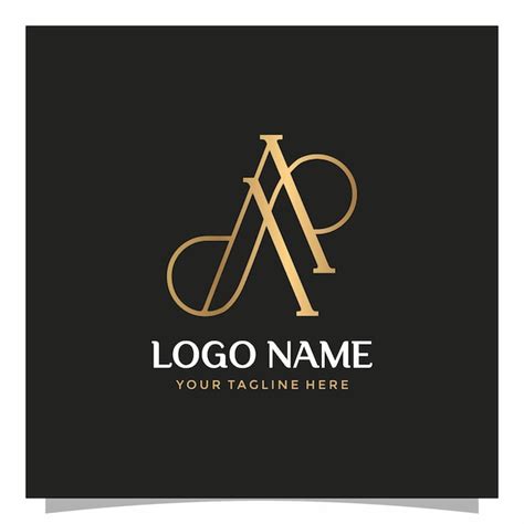 Premium Vector | Luxury initial letter AA logo design template