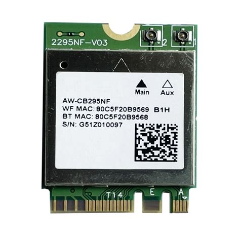 802 11AC MINI Carte R Seau Sans Fil PCIE RTL8821CE BT4 2 2 4 5Ghz 867M