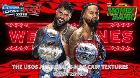 THE USOS ATTIRE MITB NOT CAW TEXTURES SVR 2011 Reemplazar Por Shad Y R