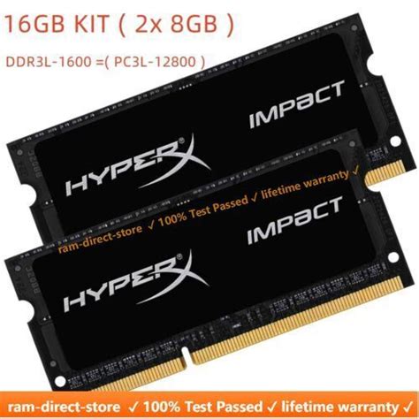 Kingston Hyperx Impact Ddr L Mhz Gb X Gb Pc L S Laptop