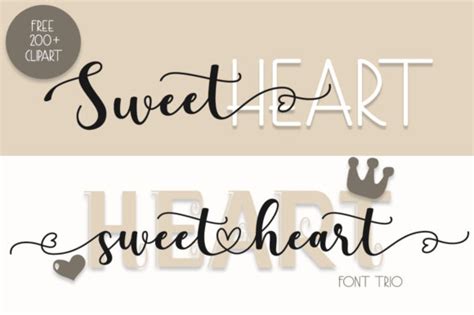 Cute Crafty Fonts and Clipart Bundle Bundle · Creative Fabrica