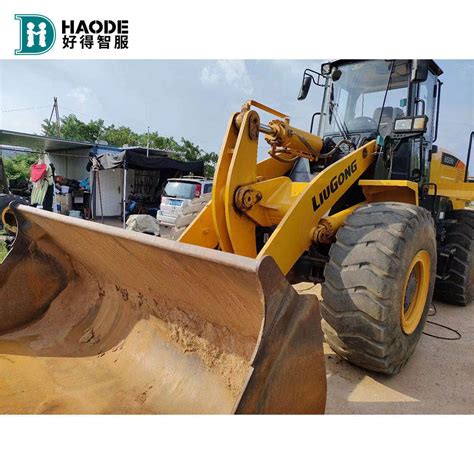 Used Liugong Wheel Loaders N Standard Bucket Loaders Second Hand