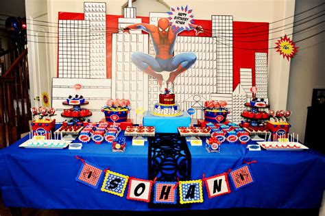 The Party Wall: Spiderman Birthday Party: Part 1 & 2, As Featured on Amy Atlas!