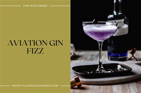 8 Aviation Gin Cocktails to Elevate Your Spirits | DineWithDrinks