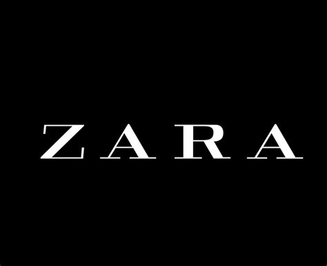 Zara Marca S Mbolo Blanco Logo Ropa Dise O Icono Resumen Vector