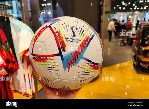 SHANGHAI CHINE 1 NOVEMBRE 2022 Le Ballon Officiel De La Coupe Du