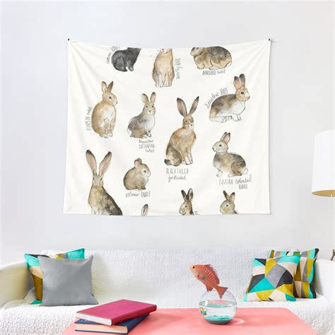 Rabbits And Hares Tapestry For Sale By Amyhamilton Redbubble