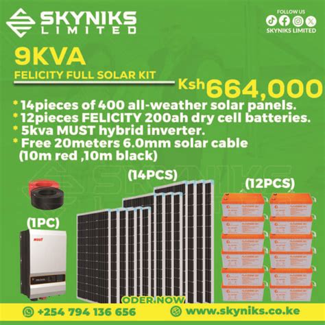 Kva Felicity Full Solar Kit Skyniks