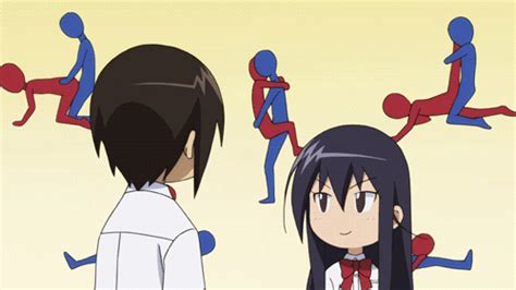 Seitokai Yakuindomo Anime Гифки аниме гифка аниме гифки Anime 