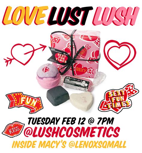 Love.Lust.Lush Valentine’s Day Preview @ Lush Cosmetics – Oh! Nikka ...