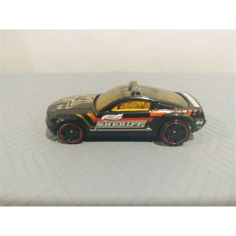 Hot Wheels Mustang Gt Concept Sheriff Loose Shopee Malaysia