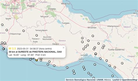 Sismo hoy México del 31 de mayo de 2023 A qué hora fue el último temblor