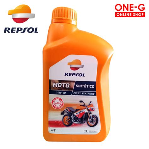 REPSOL Moto Oil 10W40 Fully Synthetic 1L Motorcycle Oil Lazada PH