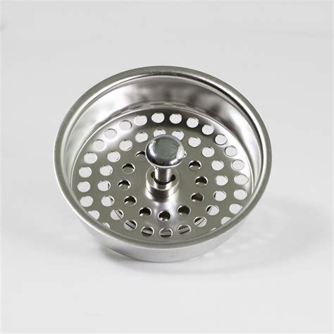 Kohler Style Kitchen Sink 35 Stainless Steel Basket Strainer Drain Stopper Ebay