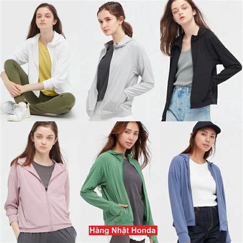 Mua Áo chống nắng thun lạnh Airism Nữ Uniqlo - Nhật Bản - Mẫu 2022 giá ...