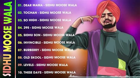 Sidhu Moose Wala Top 10 Songs Audio Jukebox Tribute To Sidhu