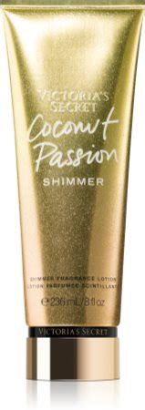 Victoria S Secret Coconut Passion Shimmer Lait Corporel Pour Femme