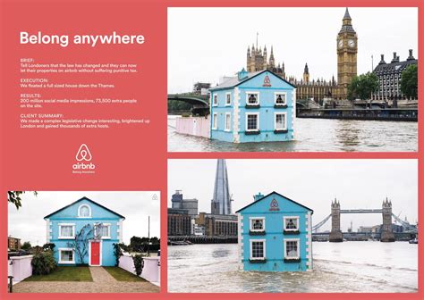 Airbnb Floating House | Campaign | THE WORK