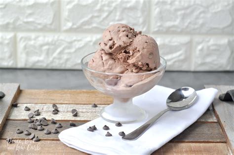 Low Carb Chocolate Ice Cream Recipe