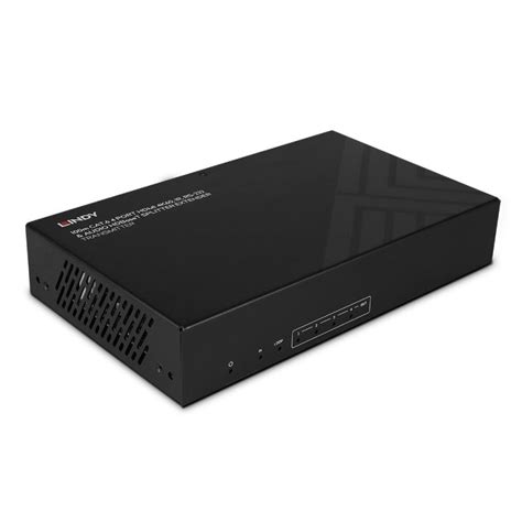 100m Cat 6 4 Port HDMI 4K60 HDBT Splitter Extender Audio Video From