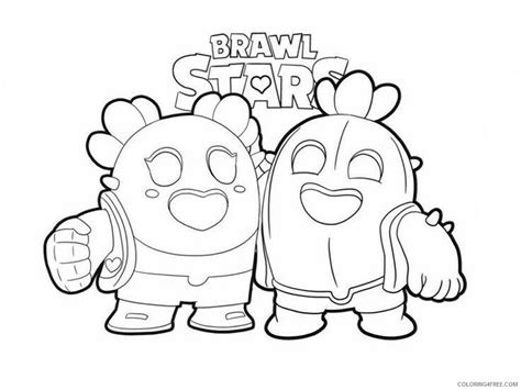 Spike Coloring Pages Games Spike Brawl Stars 1 Printable 2021 195 Coloring4free