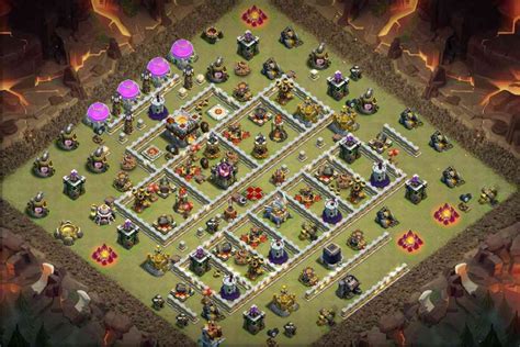 Unbeatable Th11 Anti 3 Star War Base Clash Of Clans 2024 Links For