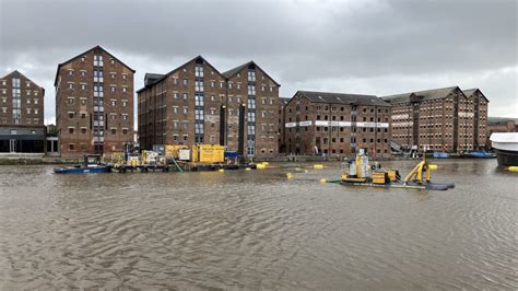 Dredging Programme Back Underway At Gloucester Docks Gloucester Bid