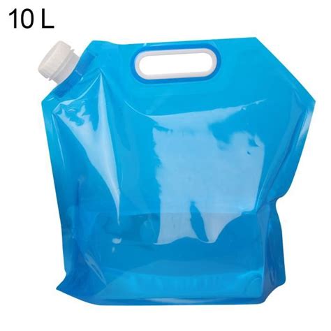 Gourde Bouteille isotherme Sac à eau portable pliable avec poignée