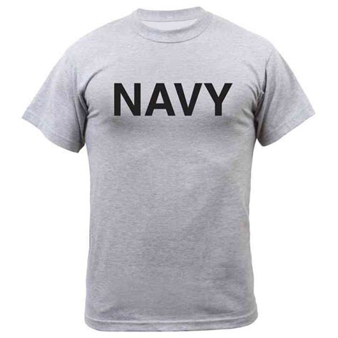 Officially Licensed Us Navy T Shirt With Navy Text