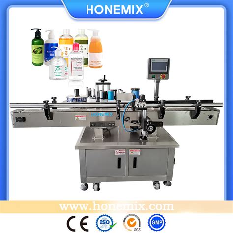 Honemix Automatic Water Plastic Bottle Label Sticker Tabletop Double