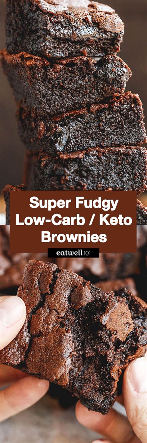 Super Fudgy Low Carb Keto Brownies Recipe Best Keto Brownies Recipe — Eatwell101