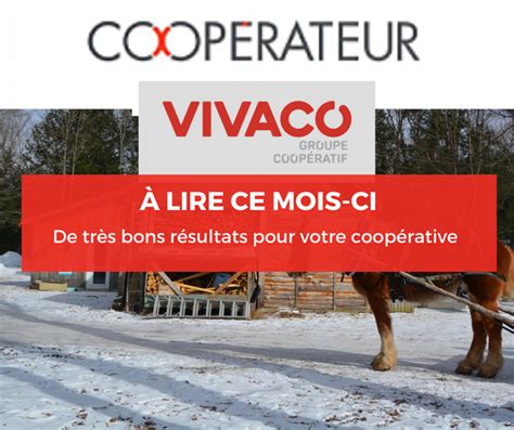 Coop Rateur Vivaco Mars Vivaco Groupe Coop Ratif