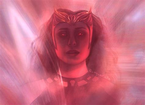 Scarlet Witch Transformation Season Of The Witch Illustration By