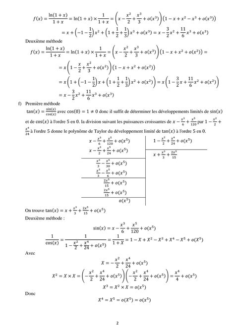 Solution Exercices Corrig S Studypool