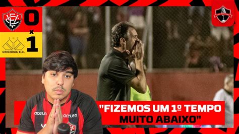 ESTÁVAMOS ANSIOSOS I REACT COLETIVA LÉO CONDÉ I VITÓRIA 0X1 CRICIÚMA