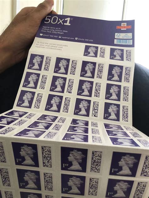 Factory Customized Hot Selling Royal Mail Stamps UK Stamp Postage