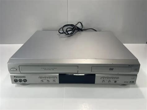 PANASONIC PV D4743S K DVD VCR Combo VHS Recorder Player Omnivision