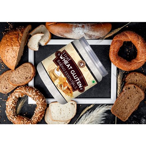 Brew Lab Vital Wheat Gluten Flour 250gm (250 g)