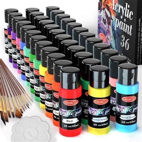 Amazon U S Art Supply Professional 80 Color Set Of Acrylic Paint