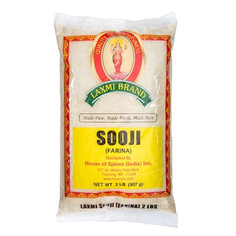 LAXMI SOOJI 2LB – Bombay Spices