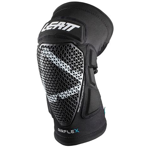 Leatt Airflex Pro Knee Guards Black LE 502000428 Cycling Protectors