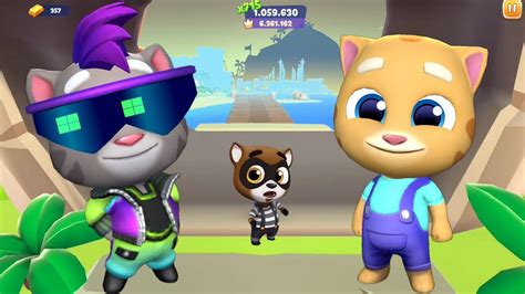 Talking Tom Gold Run 2 Talking Ginger Gold Run 3 Cyber Tom Vs